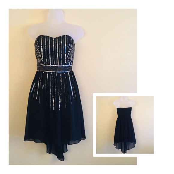 Little Mistress Dresses & Skirts - LITTLE MISTRESS Black Sleeveless Dress A01